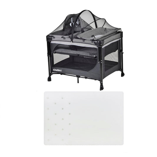CHELINO TIFFANY BABY CAMP COT