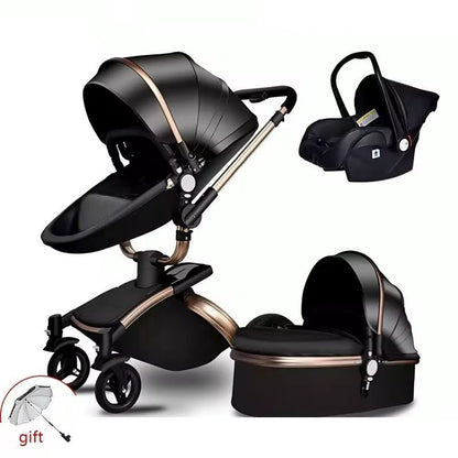 EGG-SHAPED LUXUARY PRAM